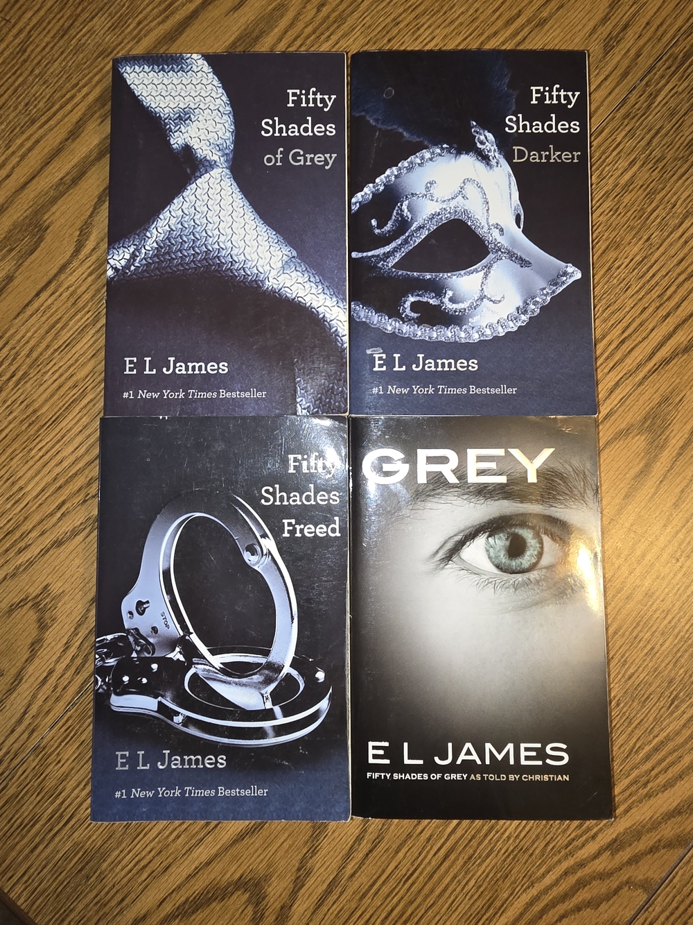Fifty Shades Grey Book Set